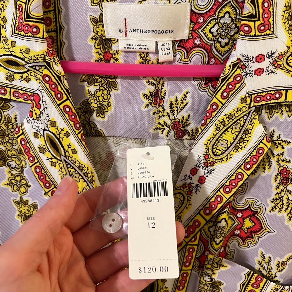 Anthropologie Maeve NWT Blouse - Picture 3 of 5